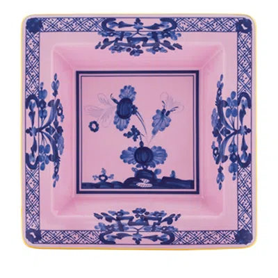 Ginori 1735 Pink Oriente Italiano Square Change Tray In G00124500