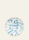 Ginori 1735 Oro Di Doccia Dessert Plate, Turchese In Gldturq
