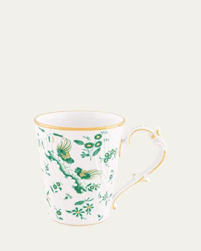 Ginori 1735 Oro Di Doccia Giada Mug, 13 Oz.