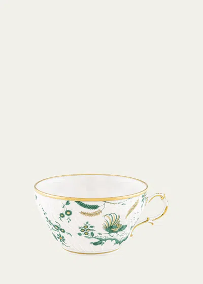 Ginori 1735 Oro Di Doccia Giada Tea Cup In Green