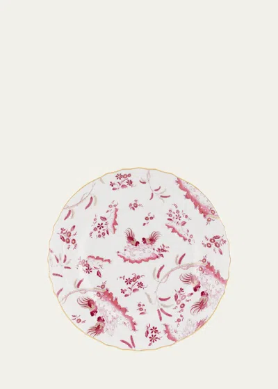 Ginori 1735 Oro Di Doccia Magenta Dinner Plate In Gldmagnt
