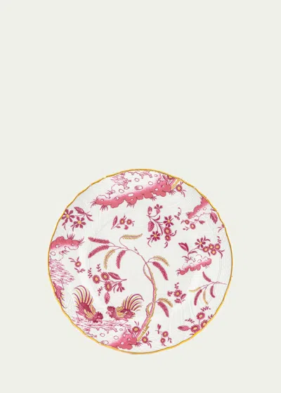 GINORI 1735 ORO DI DOCCIA MAGENTA FLAT BREAD PLATE