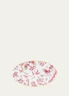 Ginori 1735 Oro Di Doccia Magenta Pickle Dish In Gldmagnt