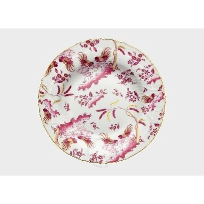 Ginori 1735 Oro Di Doccia Soup Plate In Magenta