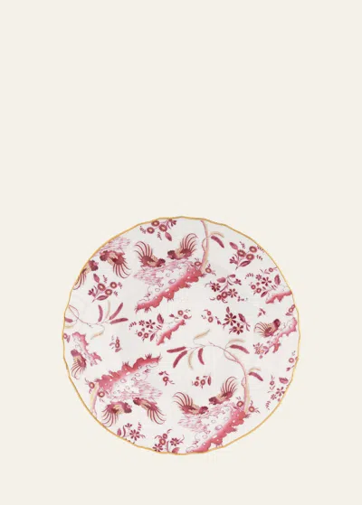 Ginori 1735 Oro Di Doccia Magenta Soup Plate In Pink