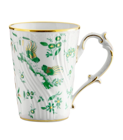 Ginori 1735 Oro Di Doccia Mug In Green