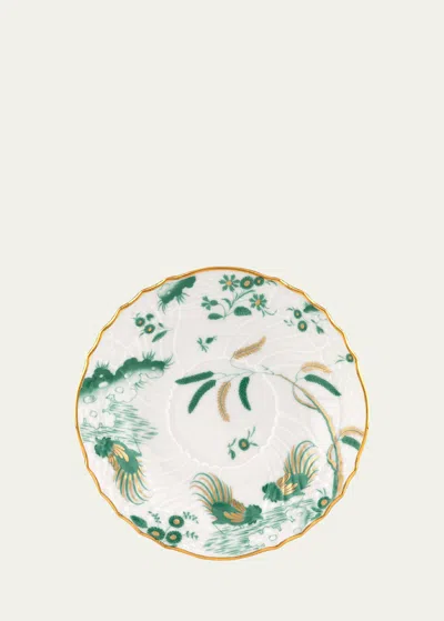GINORI 1735 ORO DI DOCCIA TEA SAUCER, GIADA