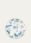 Ginori 1735 Oro Di Doccia Turchese Tea Saucer In Gldturq