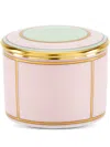 Ginori 1735 Porcelain Colonna Diva Rosa Trinket Box In Pink