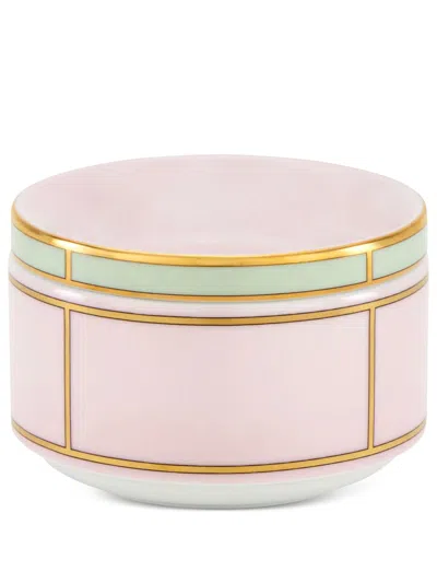 Ginori 1735 Pink Diva Porcelain Sugar Bowl
