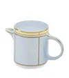 Ginori 1735 Porcelain Colonna Diva Celeste Coffee Pot