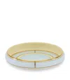 Ginori 1735 Porcelain Colonna Diva Celeste Round Tray In Blue