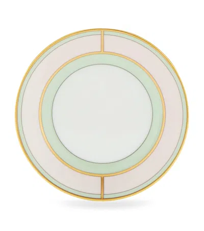 Ginori 1735 Porcelain Colonna Diva Coffee Saucer In Rosa
