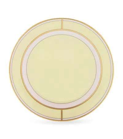 Ginori 1735 Porcelain Colonna Diva Giallo Bread Plate