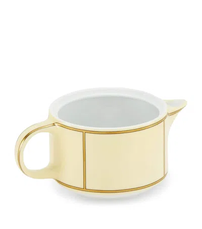 Ginori 1735 Porcelain Colonna Diva Giallo Milk Jug