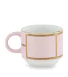 Ginori 1735 Porcelain Colonna Diva Rosa Coffee Cup