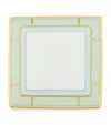 Ginori 1735 Porcelain Colonna Diva Square Change Tray In Verde