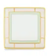 Ginori 1735 Porcelain Colonna Diva Square Change Tray In Diva Rosa