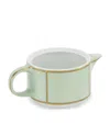 Ginori 1735 Porcelain Colonna Diva Verde Milk Jug In Green