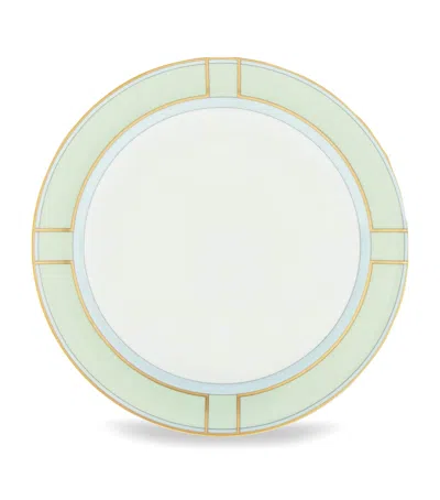 Ginori 1735 Porcelain Colonna Diva Verde Side Plate In Green