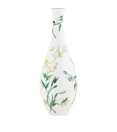 Ginori 1735 Porcelain Florenza Acanto Bud Vase In Multi