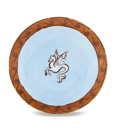 Ginori 1735 Porcelain Il Viaggio Di Nettuno Charger Plate In Multi