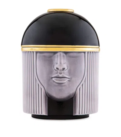 Ginori 1735 Porcelain L'amazzone Diffuser Holder In Black