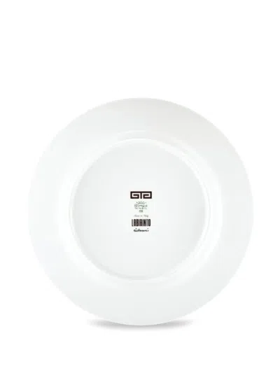 Ginori 1735 Printed Plate In White