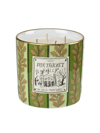 Ginori 1735 Profumi Luchino Fox Thicket Folly Scented Candle In Green