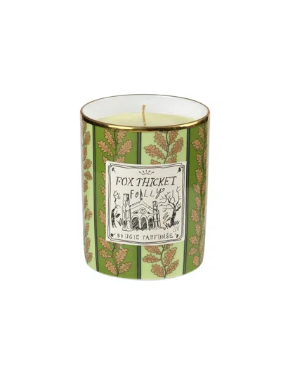Ginori 1735 Profumi Luchino Fox Thicket Folly Scented Candle In Green