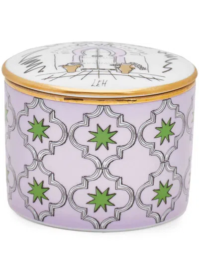 Ginori 1735 Profumi Luchino Trinket Box In Purple