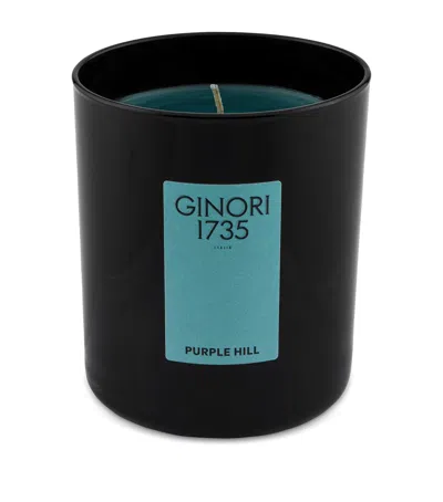 Ginori 1735 Purple Hill Candle