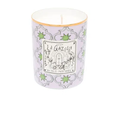 Ginori 1735 Purple Profumi Luchino La Gazelle D'or Candle In Neutrals