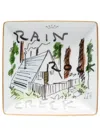 Ginori 1735 Rain Rock Creek Square Plate (13.5cm) In 白色