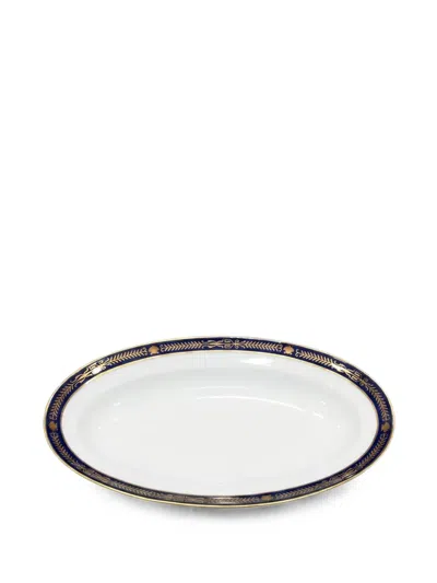 Ginori 1735 Raviera Impero Cleopatra Plate In White