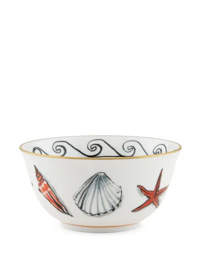 Ginori 1735 Seashell Wave Bowl In White