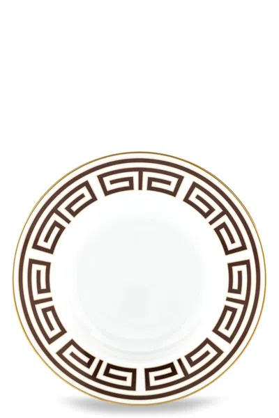 Ginori 1735 Soup Plate 'labirinto' ⌀ 24,5 Cm In Brown