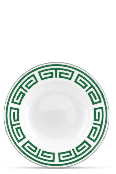 Ginori 1735 Soup Plate 'labirinto' ⌀ 24,5 Cm In Green