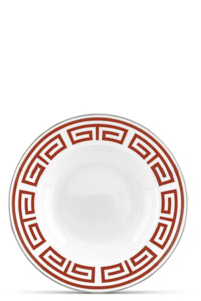 Ginori 1735 Soup Plate 'labirinto' ⌀ 24,5 Cm In Red