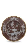 Ginori 1735 Soup Plate 'oriente Italiano' ⌀ 24 Cm In Brown