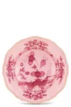 Ginori 1735 Soup Plate 'oriente Italiano' ⌀ 24 Cm In Pink