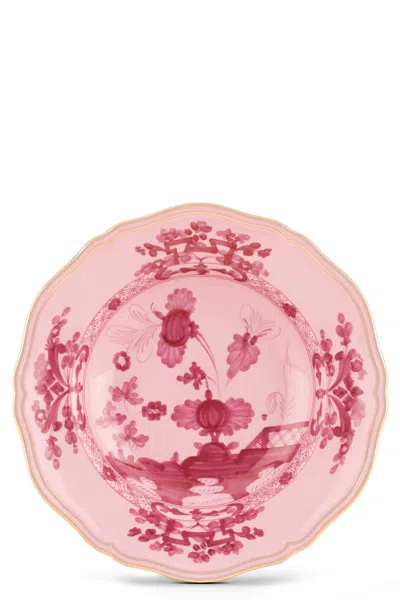 Ginori 1735 Soup Plate 'oriente Italiano' ⌀ 24 Cm In Pink