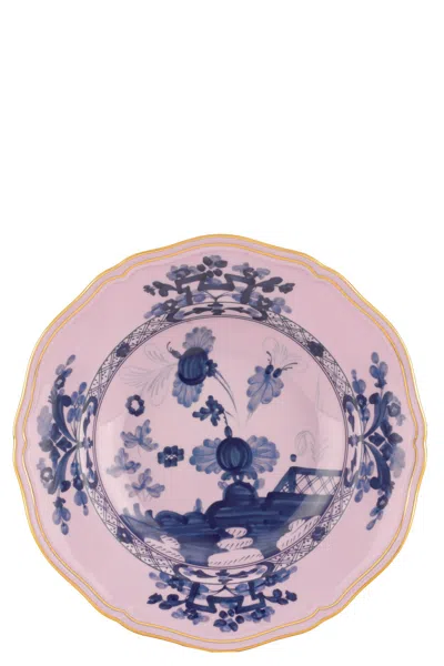 Ginori 1735 Soup Plate 'oriente Italiano' ⌀ 24 Cm In Pink