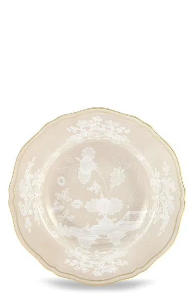 Ginori 1735 Soup Plate 'oriente Italiano' ⌀ 24 Cm In Sand