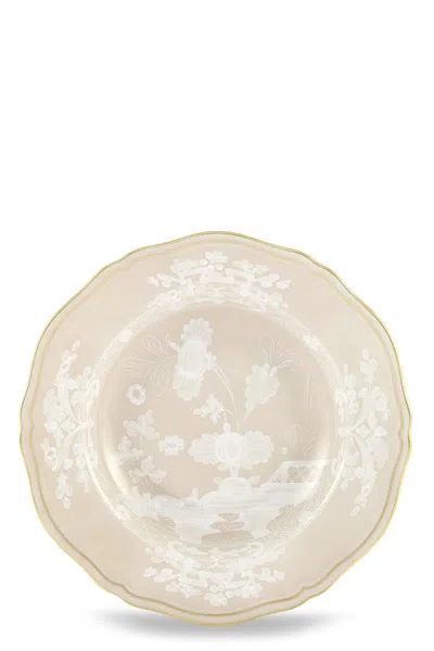 Ginori 1735 Soup Plate 'oriente Italiano' ⌀ 24 Cm In Sand
