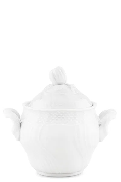 Ginori 1735 Sugar Bowl 'vecchio Ginori' 475 Cc In White