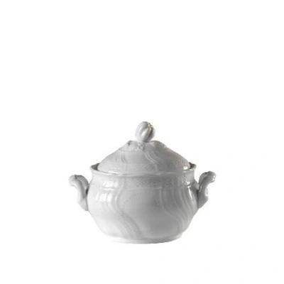 Ginori 1735 Tea Sugar Bowl With Cover In White