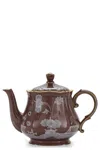 Ginori 1735 Teapot 'oriente Italiano' 680 Cc In Brown
