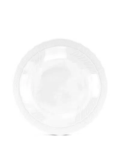 Ginori 1735 Textured Scalloped Plate (26cm) In White