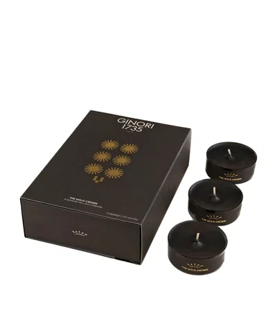 Ginori 1735 The Gold Crown Tealight Scented Candles